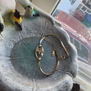 Avon Gold-Tone Bracelet with Elegant Design